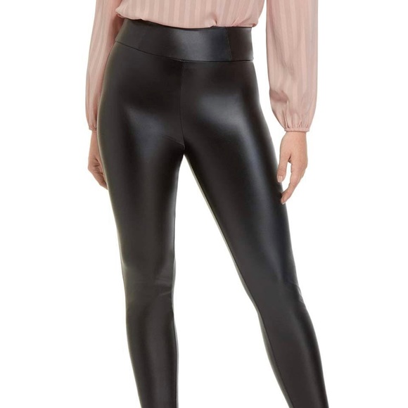 Pants - Faux leather tights